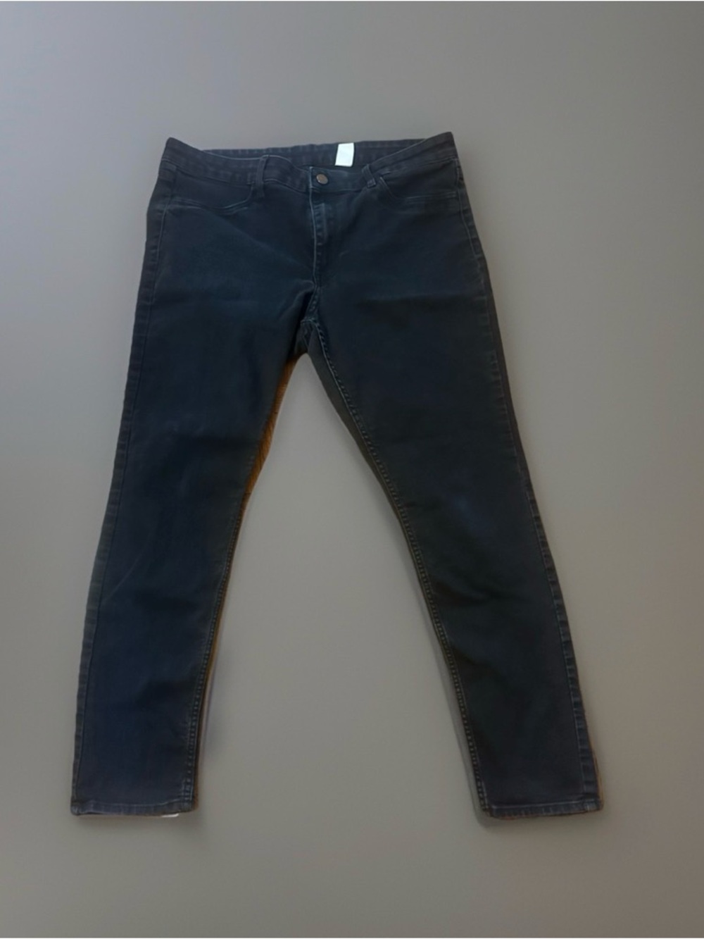 &Denim Women's Black Slim Skinny Stretch Jeans Sz 12